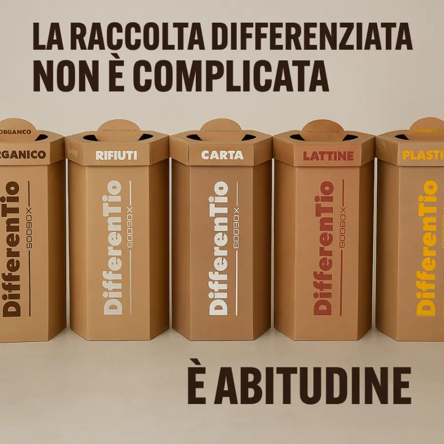 Quando conviene usare contenitori in cartone per la raccolta differenziata in ufficio e negli eventi?